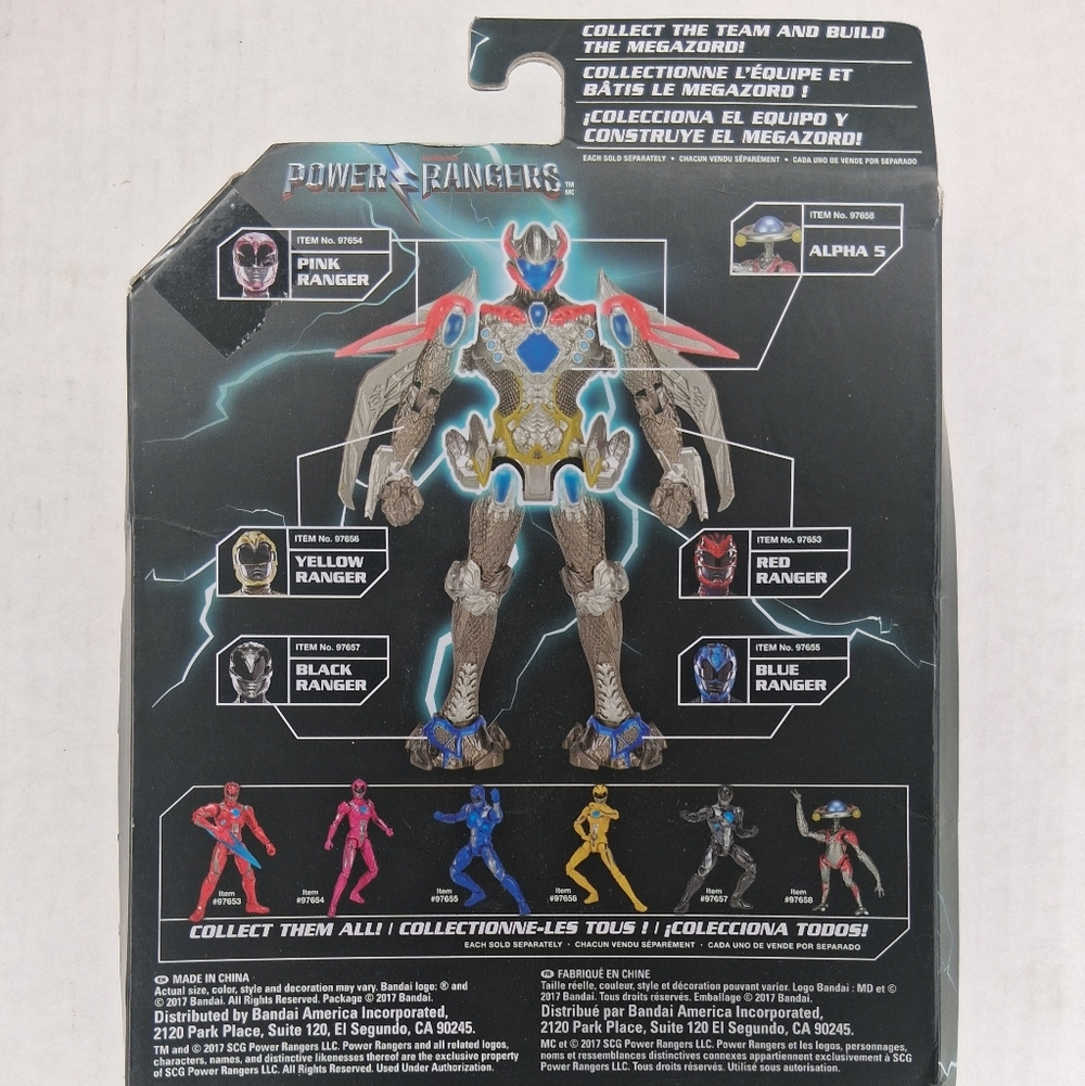 Limited Edition Saban's Power Rangers Build A Megazord Legacy Alpha 5 Figure - Picture 2 of 4
